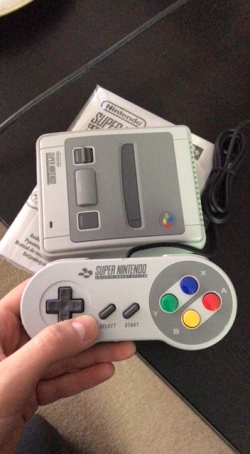 SNES with Pad